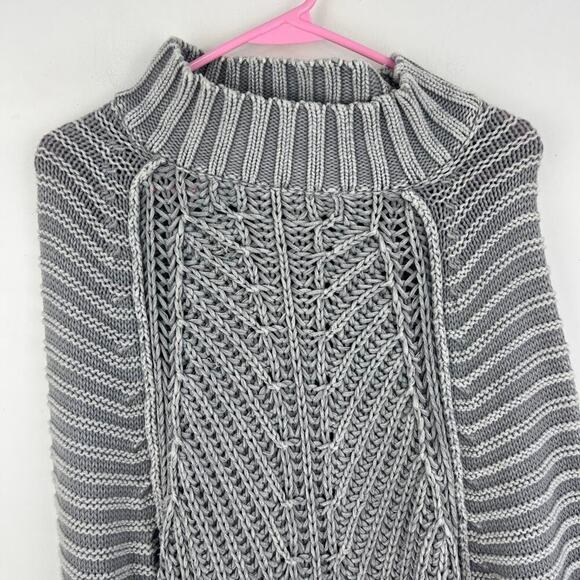 Free People Sweetheart Mock Neck Drop Dolman Sweater Womens Size S - Picture 3 of 10